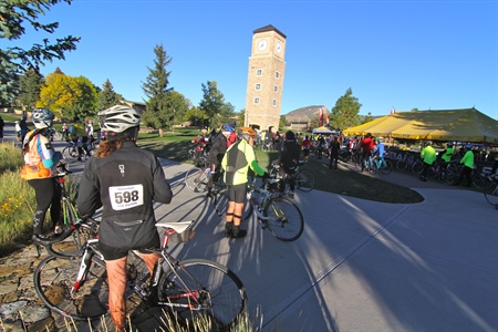 Fall Blaze Bicycle Tour celebrates the mountains and benefits cycling team